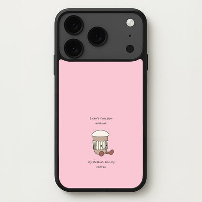 Coffee - Plushy Phone Case for iPhone 17 Pro Max