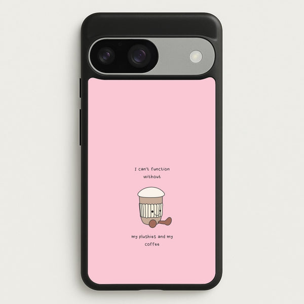 Coffee - Plushy  - Plushy Phone Case for Google Pixel 9 / 9 Pro