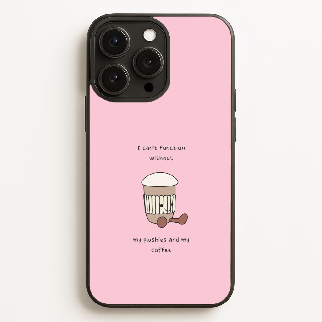 Coffee - Plushy  - Plushy Phone Case for iPhone 12 Pro Max
