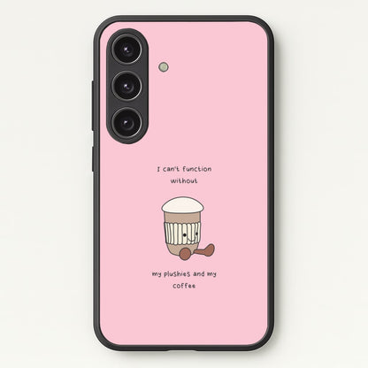 Coffee - Plushy  - Plushy Phone Case for Galaxy S25 Plus