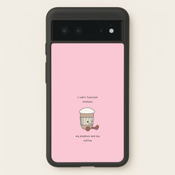 Coffee - Plushy  - Plushy Phone Case for Google Pixel 6
