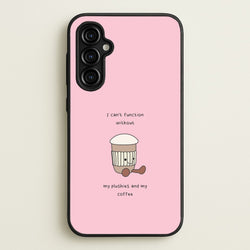 Coffee - Plushy  - Plushy Phone Case for Galaxy A54