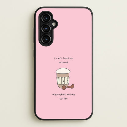 Coffee - Plushy  - Plushy Phone Case for Galaxy A54