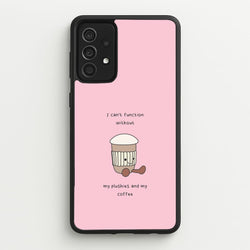 Coffee - Plushy  - Plushy Phone Case for Galaxy A52 / A52s
