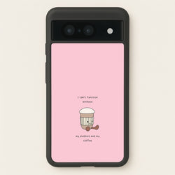 Coffee - Plushy  - Plushy Phone Case for Google Pixel 8