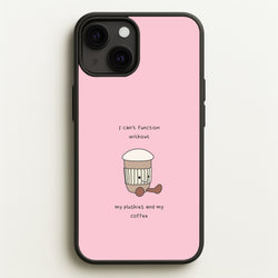 Coffee - Plushy  - Plushy Phone Case for iPhone 13 Mini