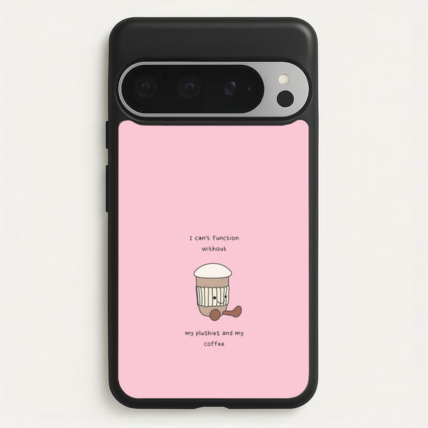 Coffee - Plushy  - Plushy Phone Case for Google Pixel 9 Pro XL