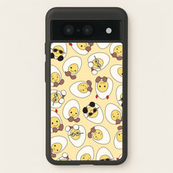 Egg Pattern - Plushy  - Plushy Phone Case for Google Pixel 8