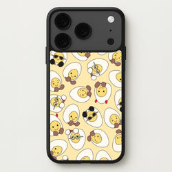 Egg Pattern - Plushy Phone Case for iPhone 17 Pro
