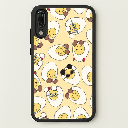 Egg Pattern - Plushy  - Plushy Phone Case for Huawei P20