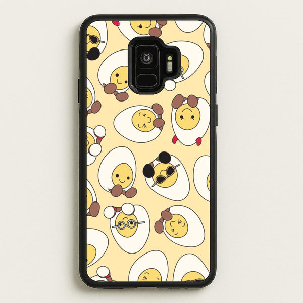 Egg Pattern - Plushy  - Plushy Phone Case for Galaxy S9