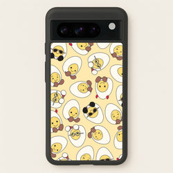 Egg Pattern - Plushy  - Plushy Phone Case for Google Pixel 8 Pro