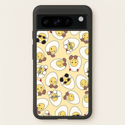 Egg Pattern - Plushy  - Plushy Phone Case for Google Pixel 8 Pro