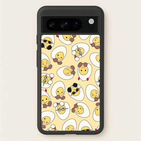 Egg Pattern - Plushy  - Plushy Phone Case for Google Pixel 8 Pro