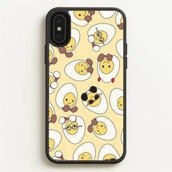 Egg Pattern - Plushy  - Plushy Phone Case for iPhone XS Max