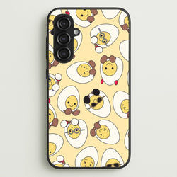 Egg Pattern - Plushy  - Plushy Phone Case for Galaxy S23FE