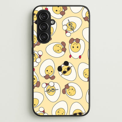 Egg Pattern - Plushy  - Plushy Phone Case for Galaxy S23FE