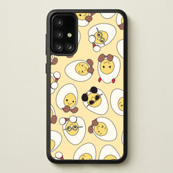 Egg Pattern - Plushy  - Plushy Phone Case for Galaxy A71