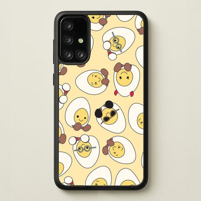 Egg Pattern - Plushy  - Plushy Phone Case for Galaxy A71