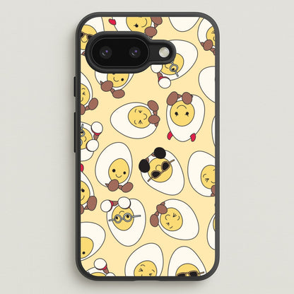 Egg Pattern - Plushy  - Plushy Phone Case for Google Pixel 9a