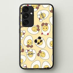 Egg Pattern - Plushy  - Plushy Phone Case for Galaxy A55