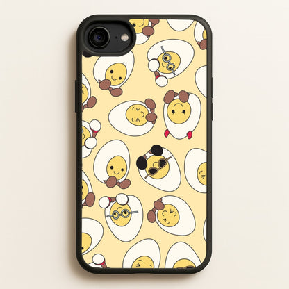 Egg Pattern - Plushy  - Plushy Phone Case for iPhone 6 / 7 / 8 / SE