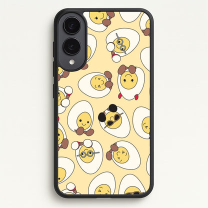 Egg Pattern - Plushy  - Plushy Phone Case for Galaxy S25 Edge
