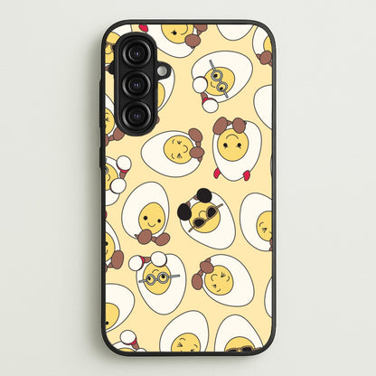 Egg Pattern - Plushy  - Plushy Phone Case for Galaxy A16