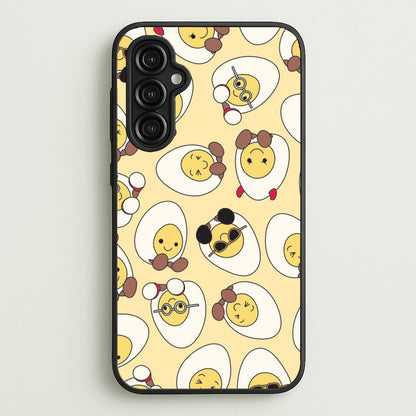 Egg Pattern - Plushy  - Plushy Phone Case for Galaxy A14