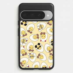 Egg Pattern - Plushy Phone Case for Google Pixel 10 Pro XL