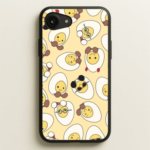 Egg Pattern - Plushy  - Plushy Phone Case for iPhone 16e