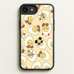 Egg Pattern - Plushy  - Plushy Phone Case for iPhone 6 Plus / 7 Plus / 8 Plus