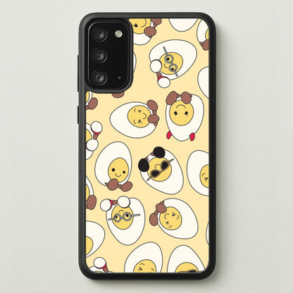 Egg Pattern - Plushy  - Plushy Phone Case for Galaxy Note 20