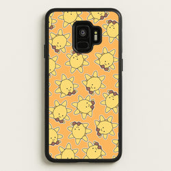 Sun Pattern - Plushy  - Plushy Phone Case for Galaxy S9