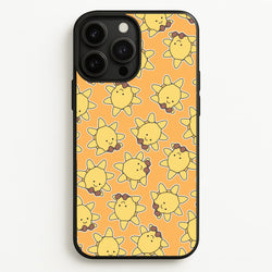 Sun Pattern - Plushy  - Plushy Phone Case for iPhone 13 Pro Max
