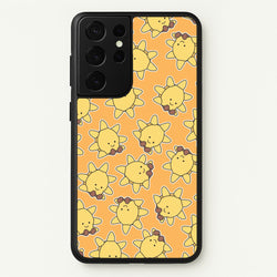 Sun Pattern - Plushy  - Plushy Phone Case for Galaxy S21 Ultra
