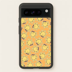 Sun Pattern - Plushy  - Plushy Phone Case for Google Pixel 8 Pro
