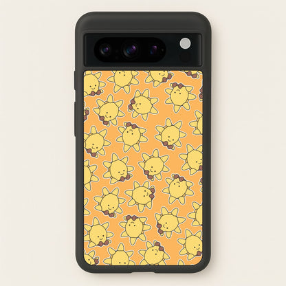 Sun Pattern - Plushy  - Plushy Phone Case for Google Pixel 8 Pro