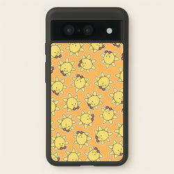 Sun Pattern - Plushy  - Plushy Phone Case for Google Pixel 8