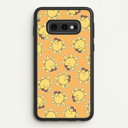 Sun Pattern - Plushy  - Plushy Phone Case for Galaxy S10e