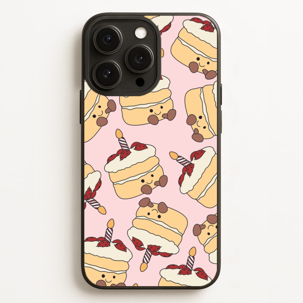 Cake Pattern - Plushy Phone Case