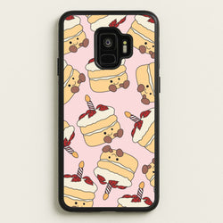 Cake Pattern - Plushy  - Plushy Phone Case for Galaxy S9