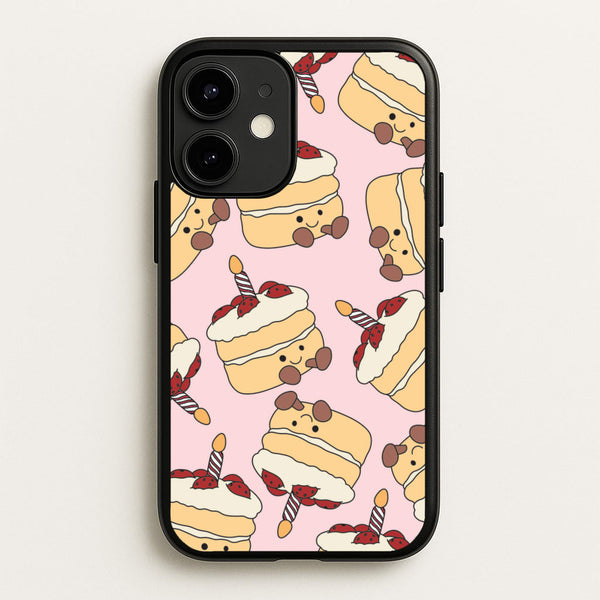 Cake Pattern - Plushy  - Plushy Phone Case for iPhone 12 / 12 Pro