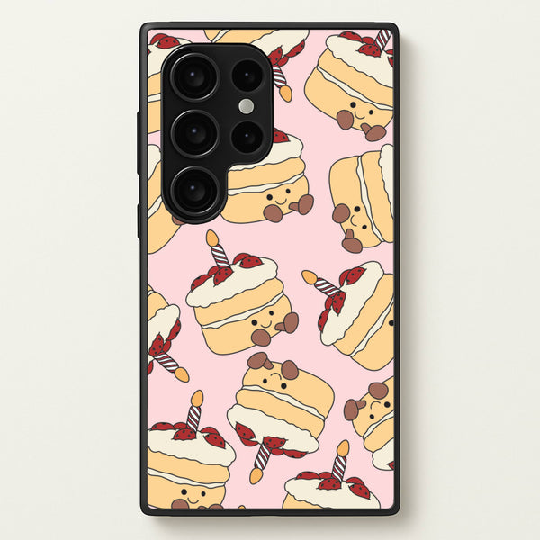 Cake Pattern - Plushy  - Plushy Phone Case for Galaxy S24 Ultra