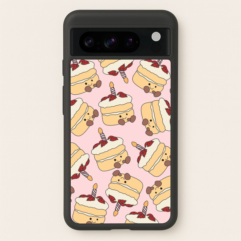 Cake Pattern - Plushy  - Plushy Phone Case for Google Pixel 8 Pro