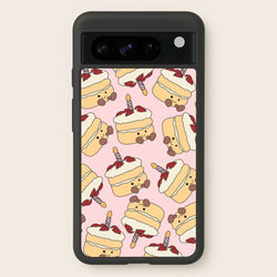 Cake Pattern - Plushy  - Plushy Phone Case for Google Pixel 8 Pro