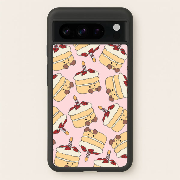 Cake Pattern - Plushy  - Plushy Phone Case for Google Pixel 8 Pro
