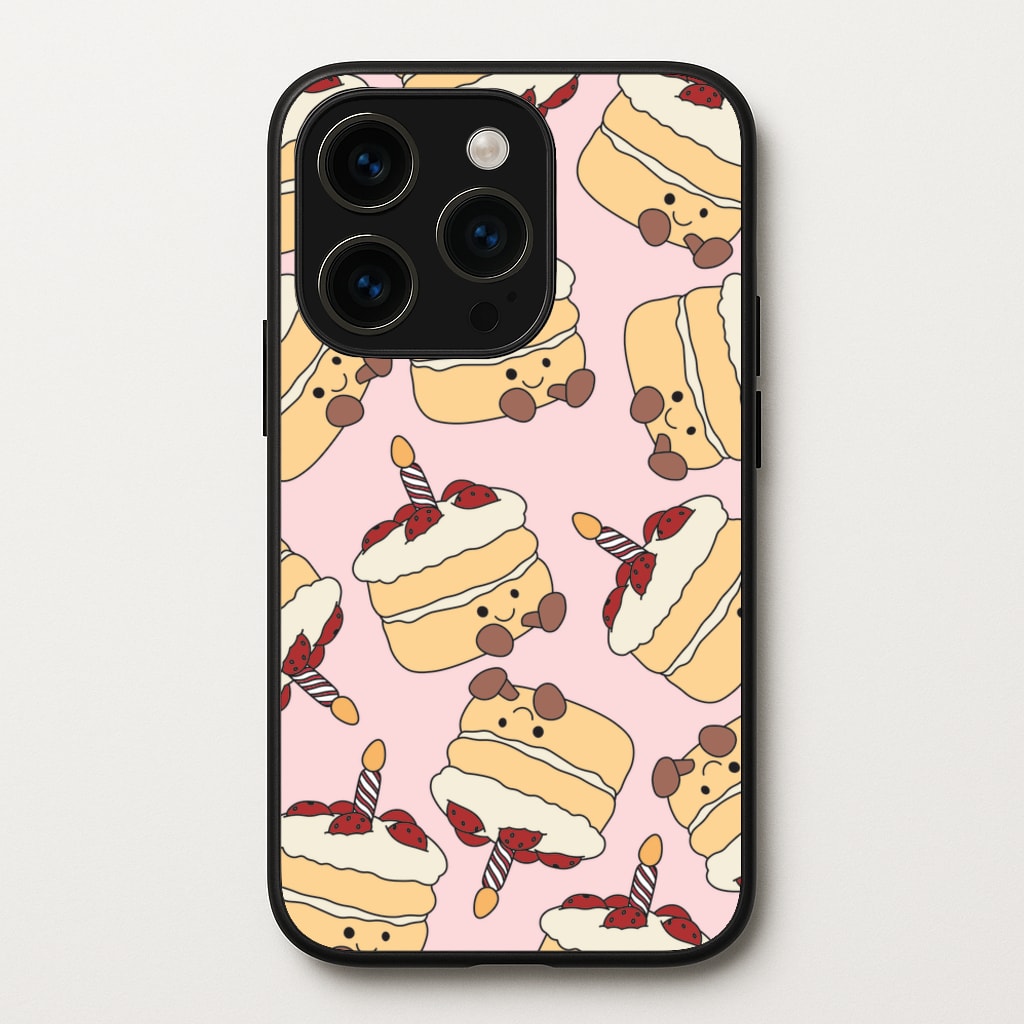 Cake Pattern - Plushy  - Plushy Phone Case for iPhone 15 Pro Max