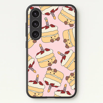 Cake Pattern - Plushy  - Plushy Phone Case for Galaxy S24