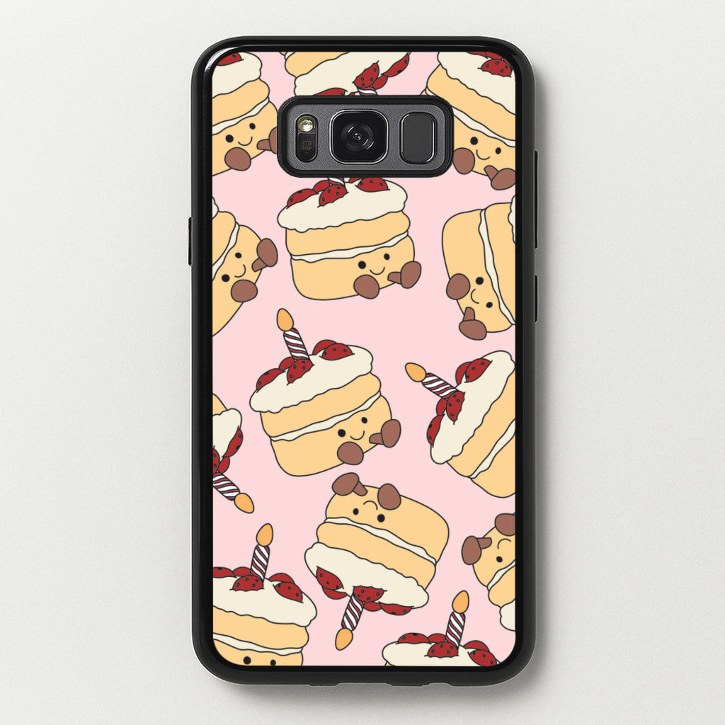 Cake Pattern - Plushy  - Plushy Phone Case for Galaxy S8